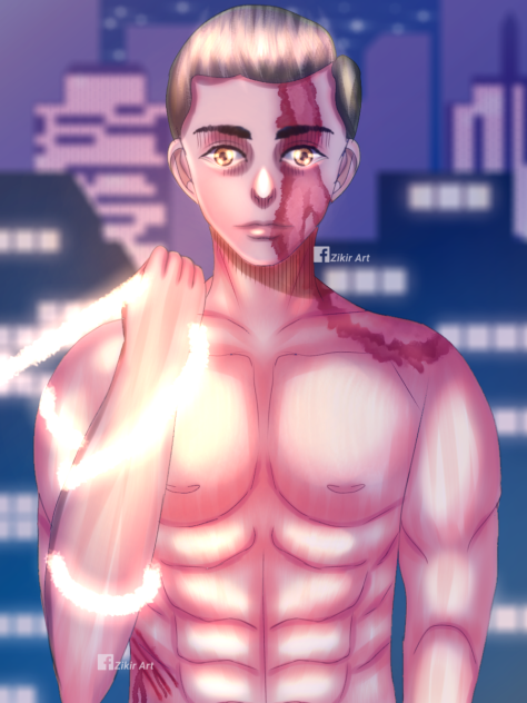 Superman vs JusticeLeague anime style