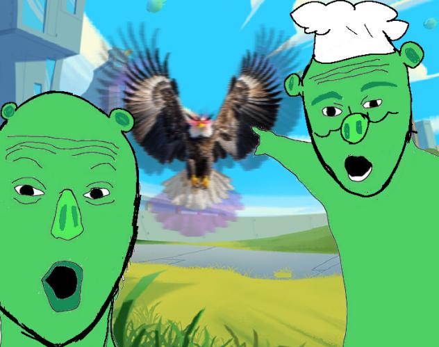 Los cerdos en AB 2 cuando (Curimeme)