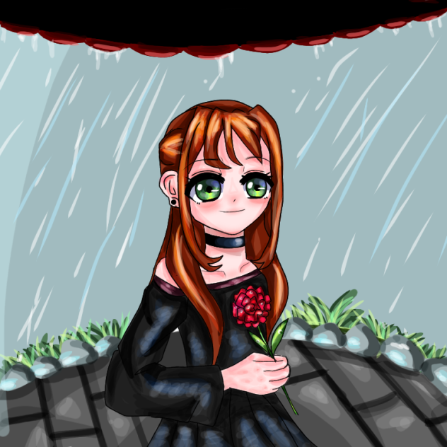 🌹🌧️✨