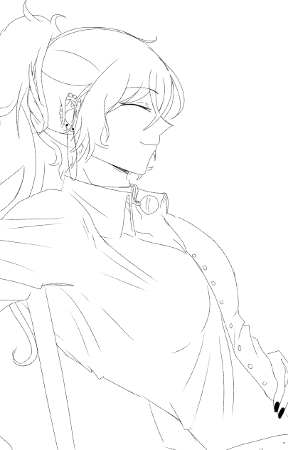 Genderbender of sister's oc