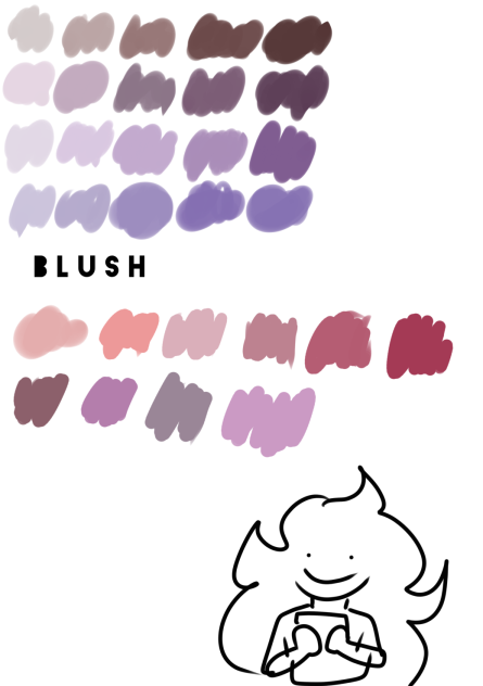 Skin color sheet f2u