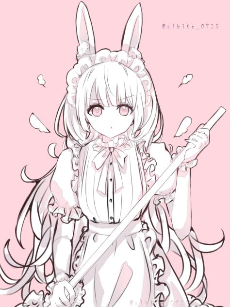 メイド服うさぽん