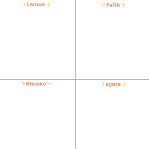 My Fav’s Artist pt.1