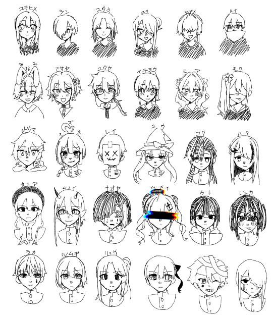 キャラ大集合！