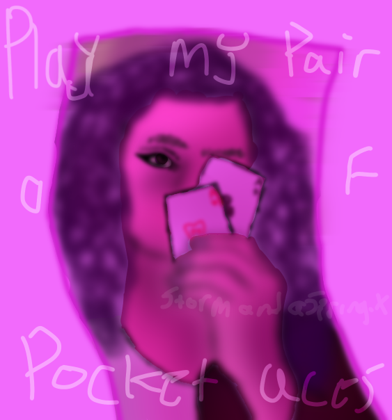 “Play my pair of pocket aces.”