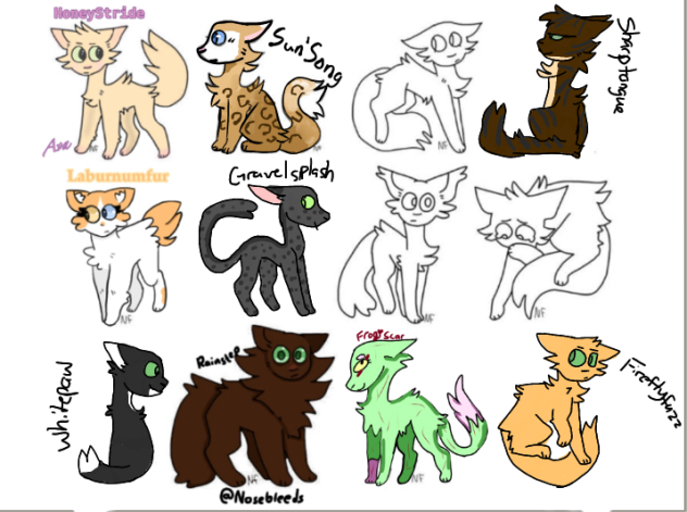 Warrior cats oc collab