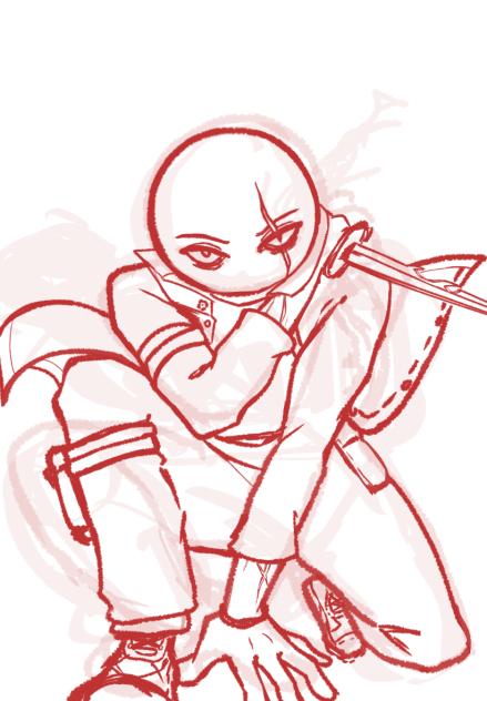 Action pose practice - ibisPaint