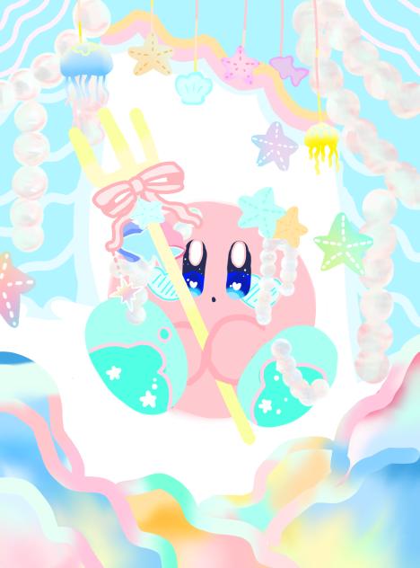 海のカービィ