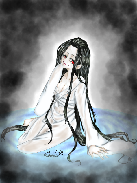 【企画絵】濡れ女子☔