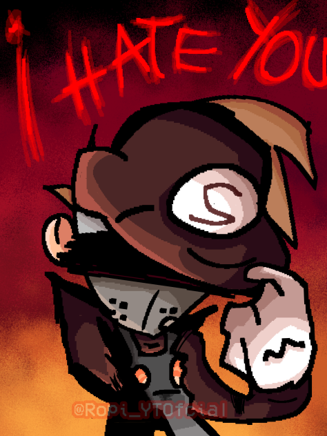 I HATE YOU - Santiky Mix fanart
