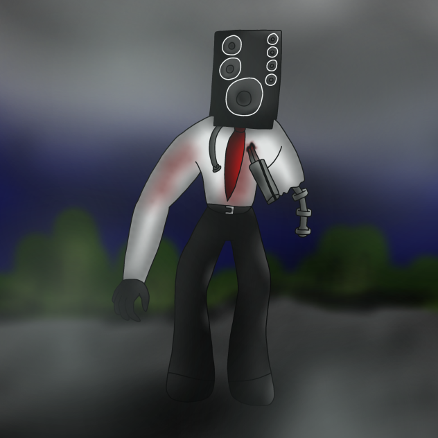 Injured Large Speakerman
