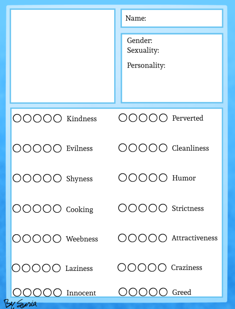 Character Template