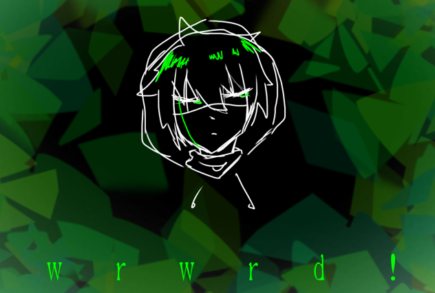 萌葱色の宝石　　wrwrd！