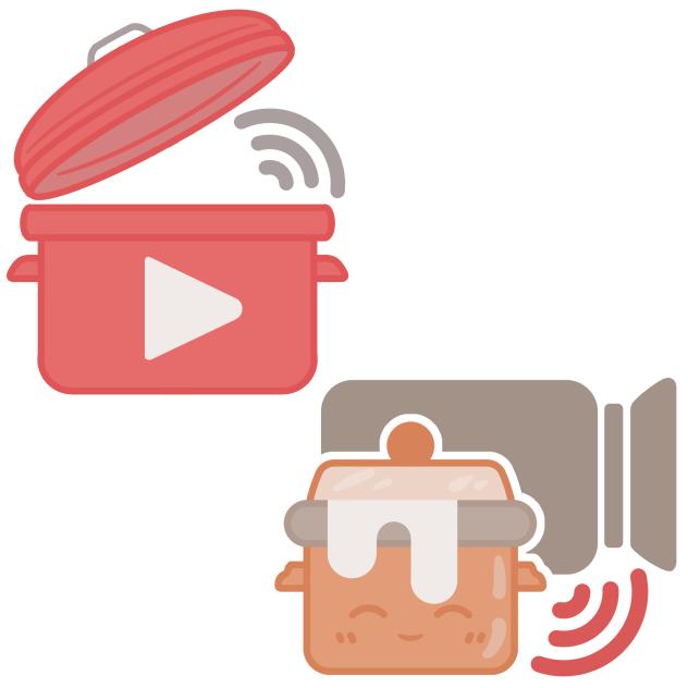 Cooking Streaming Icon