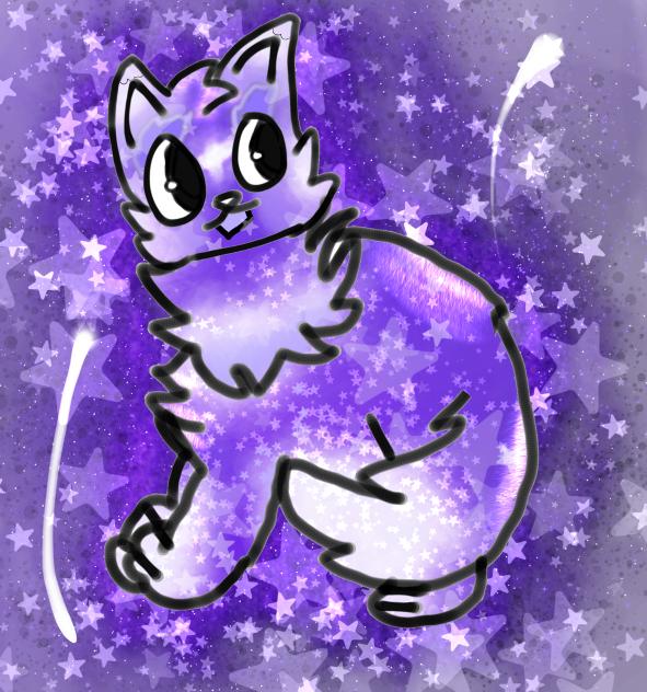 Space cat! - ibisPaint