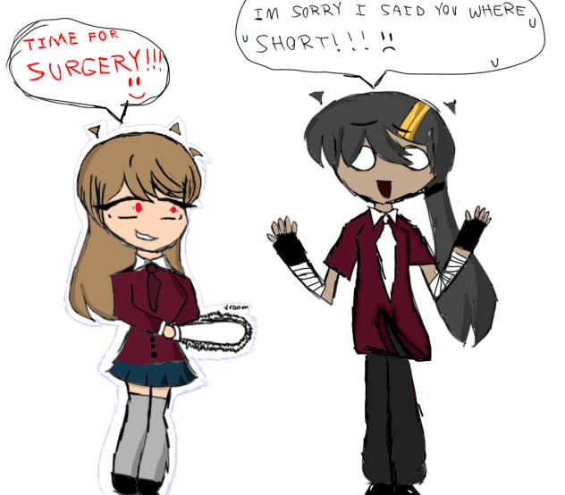 Kaoro and Hiroko fanart!