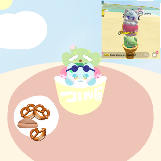 Me and prikels ice-cream