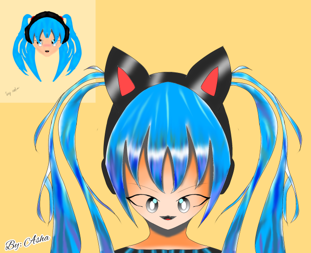 Remaking my old drawing
