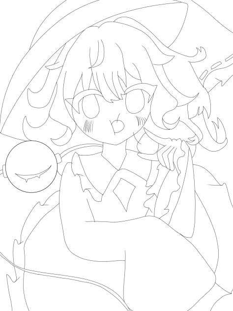 こいしちゃ！線画