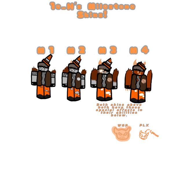 { My Ocs Milestone Skins! }