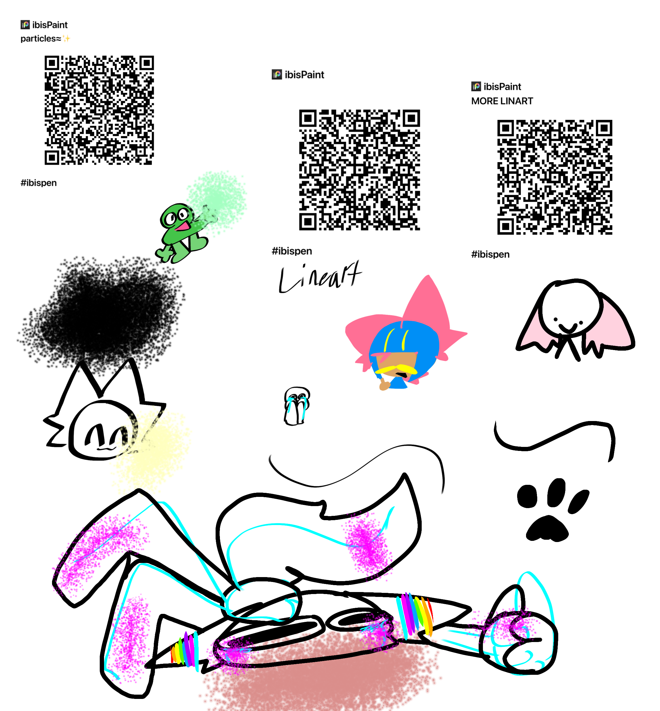 Cool brushes 🥲 - ibisPaint