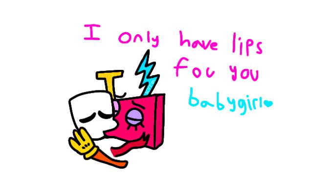 Abstragedy ship makeout meme fanart🎭🧩🌈🎪