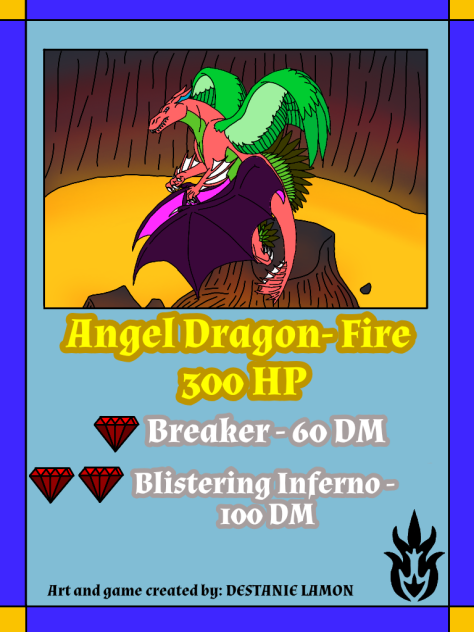 CC&M ANGEL DRAGON-FIRE