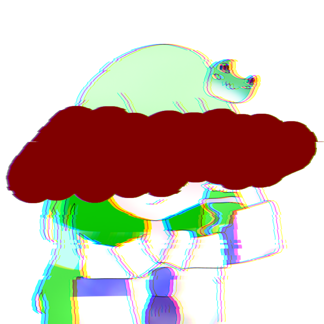 ちびちゃんの早苗の線画塗らせていただきました〜！！2