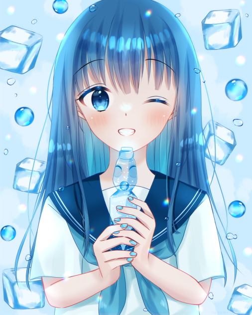 💙🧊ラムネ🧊💙