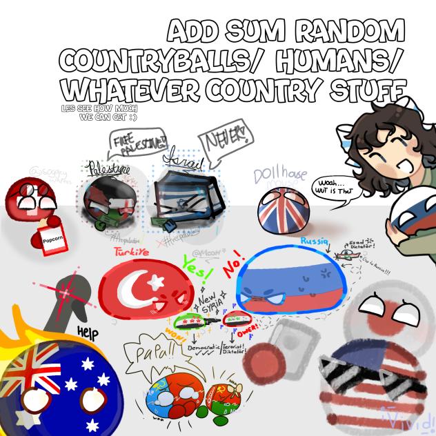 Countryballs or humans collab