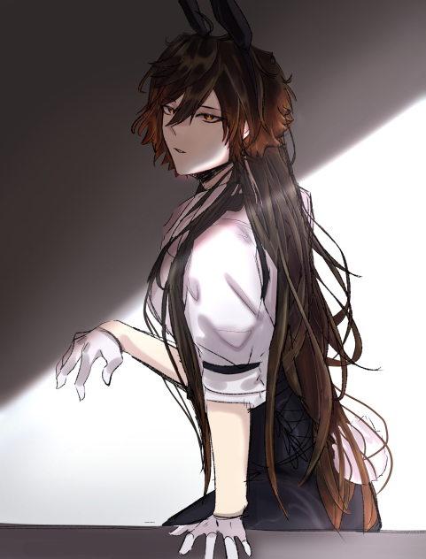 Bunny Zhongli sketch