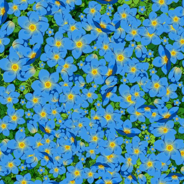 Forgetmenot Pattern
