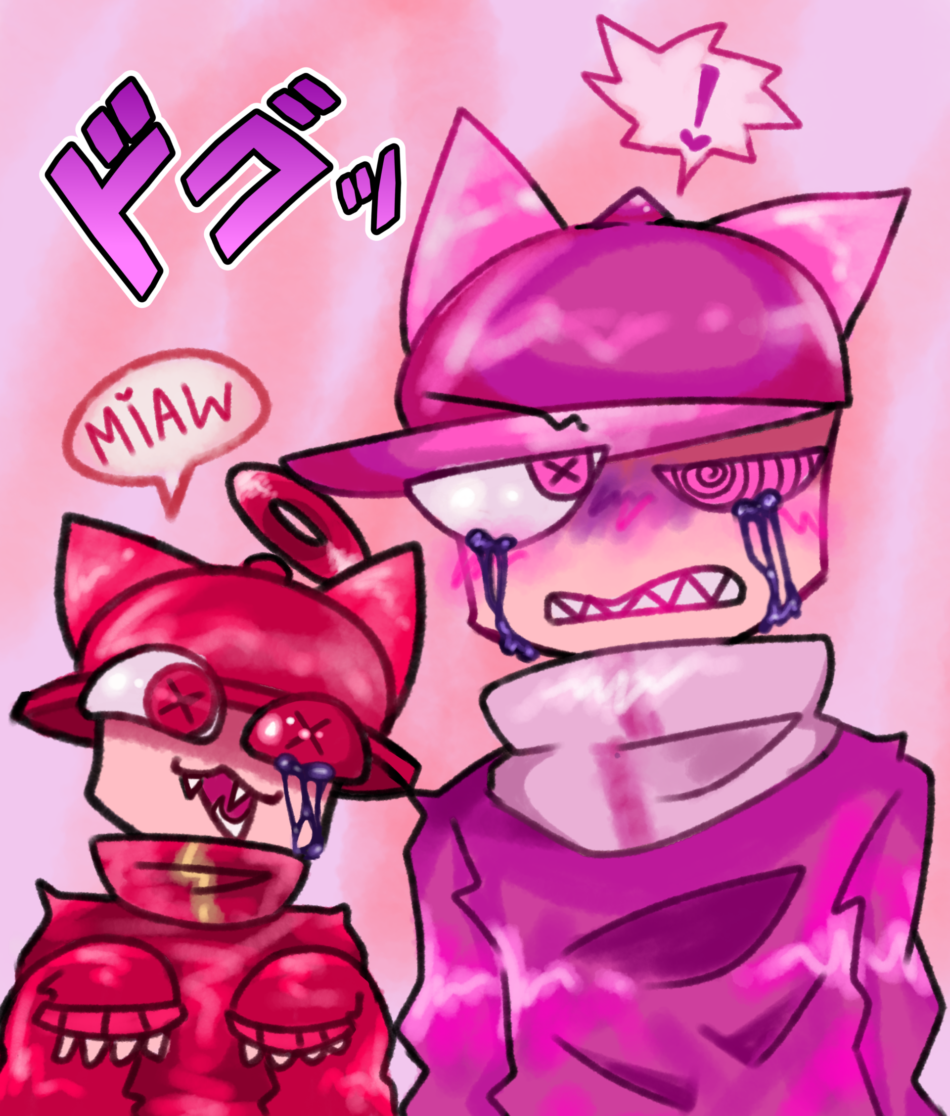 Geoxy dowzy and geoxy furry (2) - ibisPaint