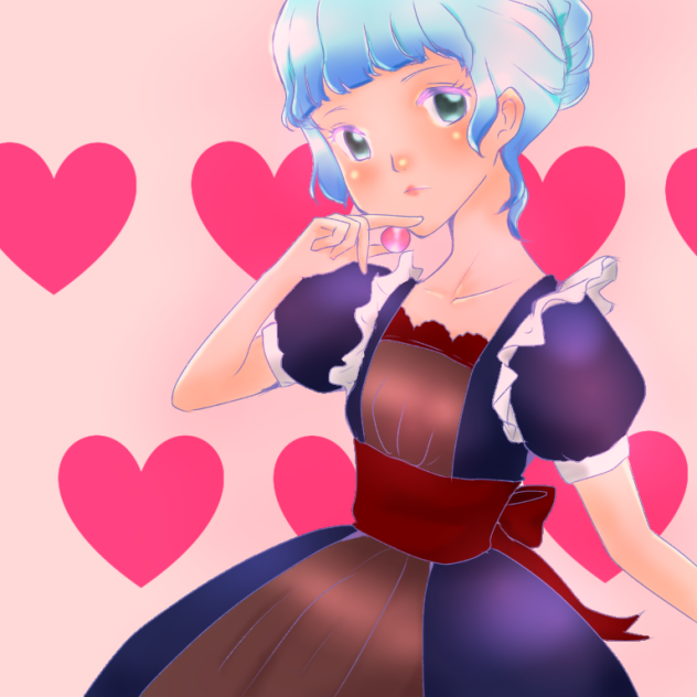 飴食べる Ibispaint