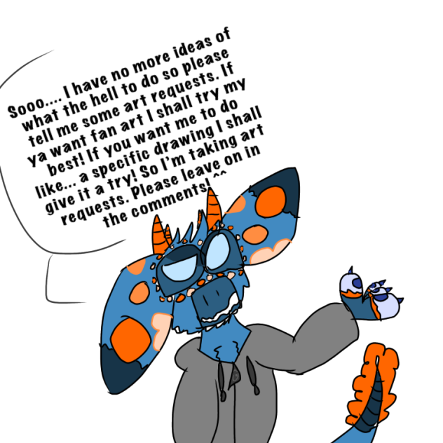 I’m open for art requests!! ^^