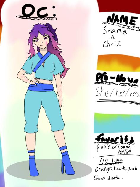 A new OC!! I love her!!😍
