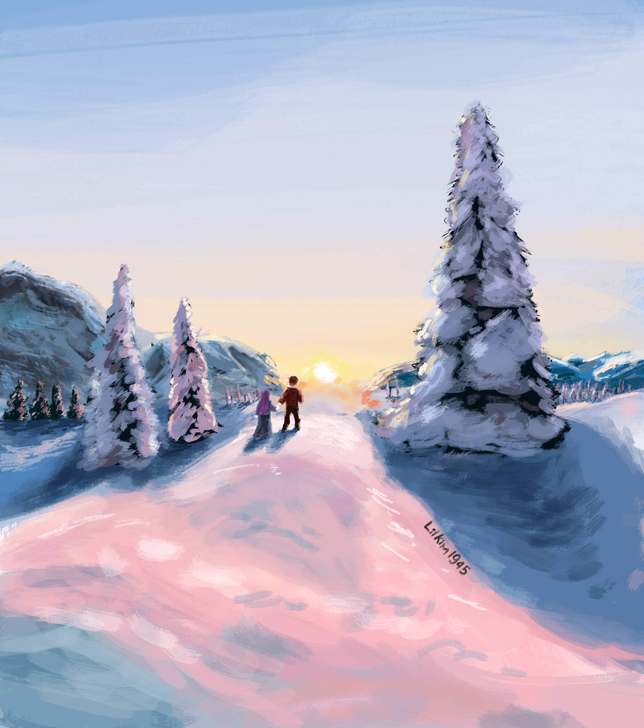 Winter Date 4 - ibisPaint