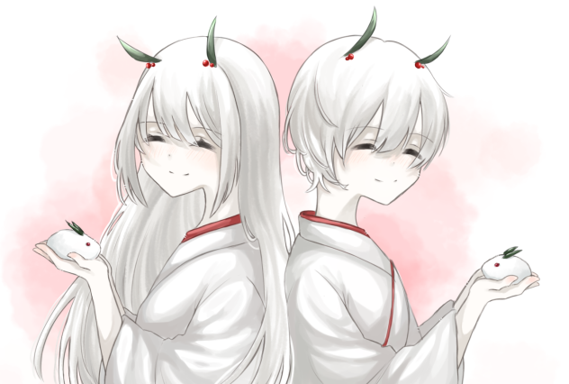 藍白に溢れて。