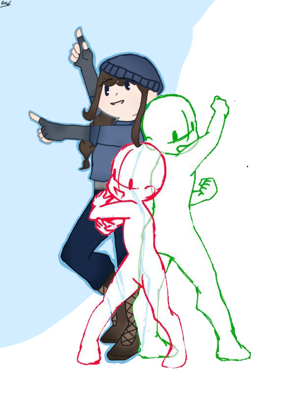 Terrific Trio Collab =) - ibisPaint