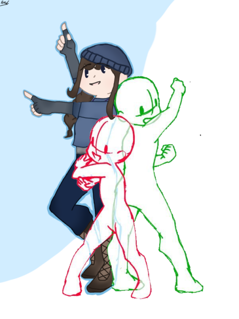 Terrific Trio Collab =) - ibisPaint