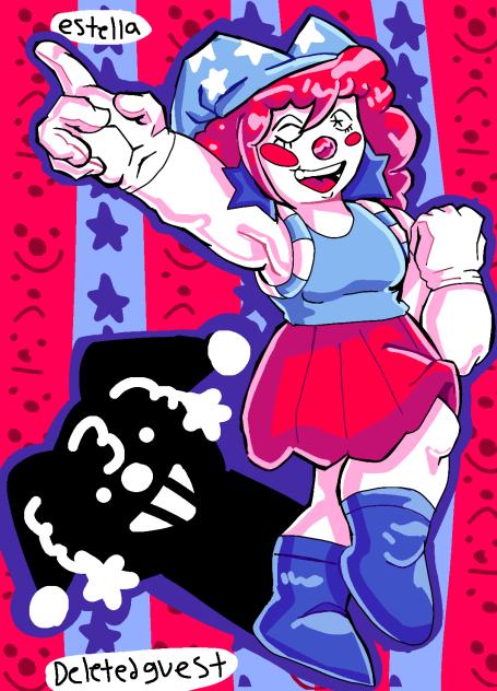 clown girl !