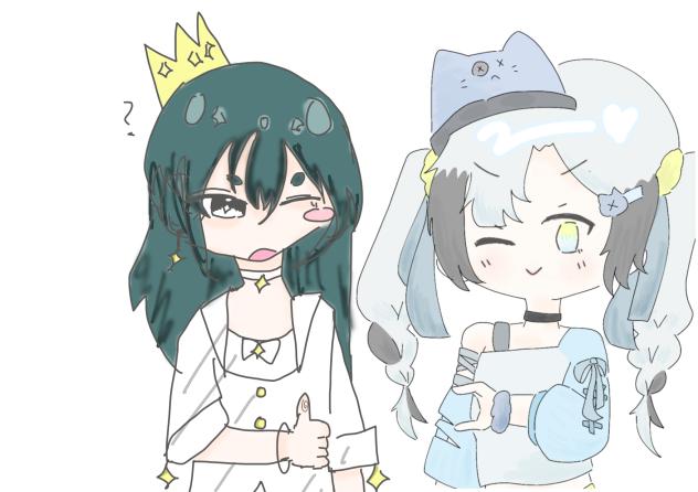 片思いポーズ