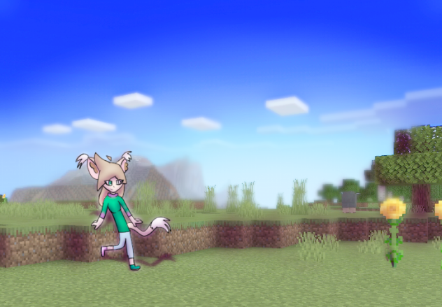 I shaded a picture from Minecraft