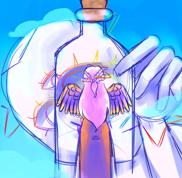 In the eye of god