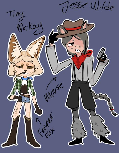 Outlaws Tiny and Wilde