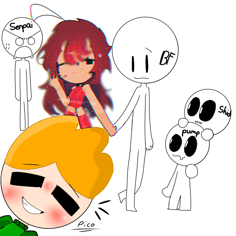 Fnf collab 😌 - ibisPaint