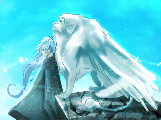 White lion