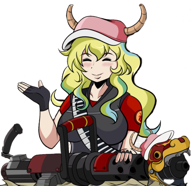 Lucoa as Heavy Weapons (Girl) - ibisPaint