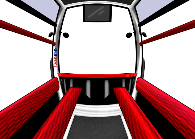 Cable Car Inner view