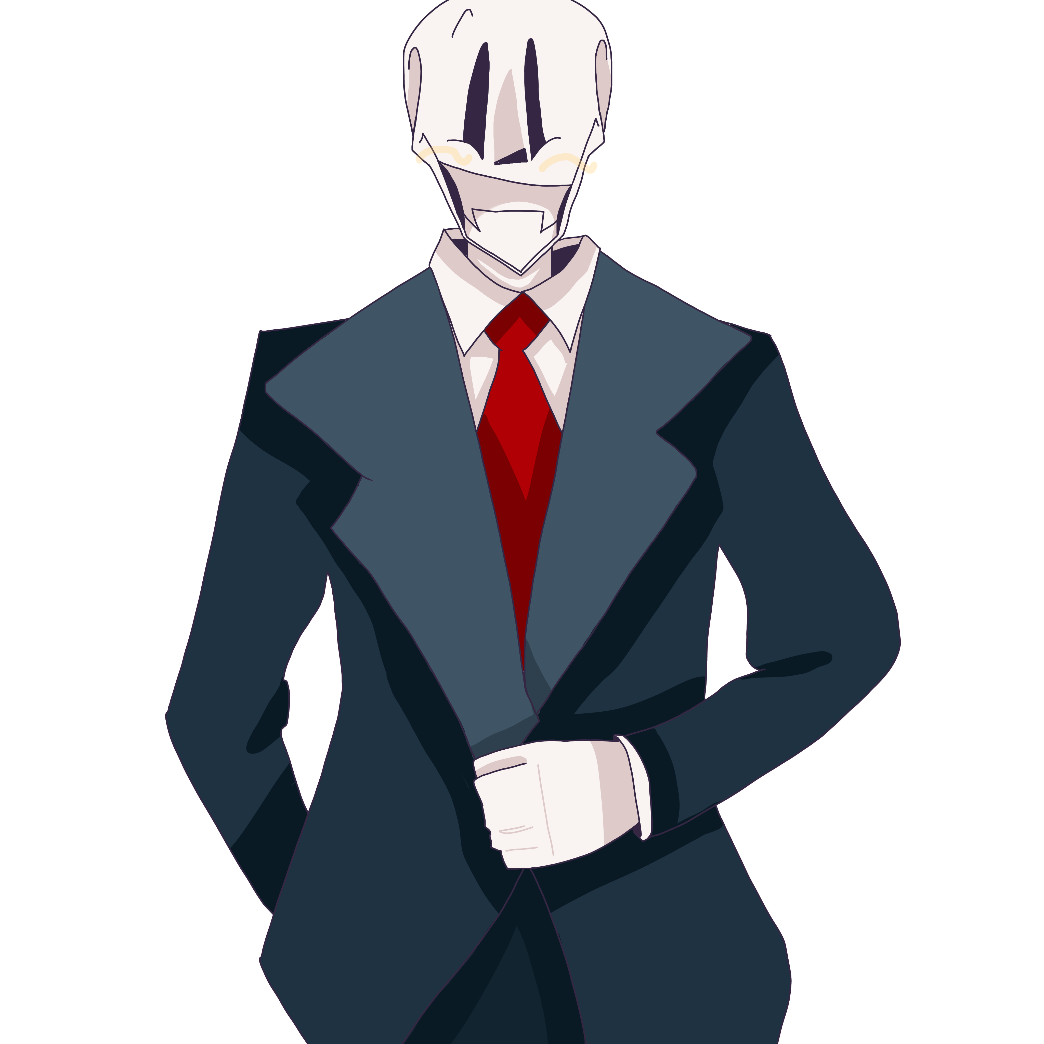 HES IN A SUIT - ibisPaint